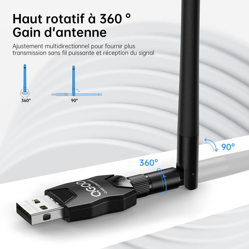 Adaptador Bluetooth Clase 1 De Largo Alcance, Adaptador Blue