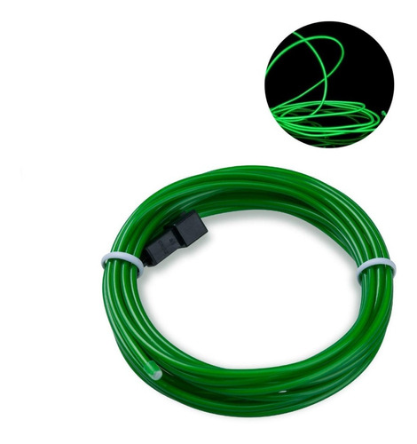 Luces Hilo De Neon Led El Wire 12v Tuning 1m Flexible