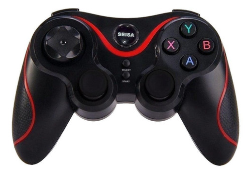 Control Joystick Bluetooth Inalámbrico Seisa Sj-a1006 Negro