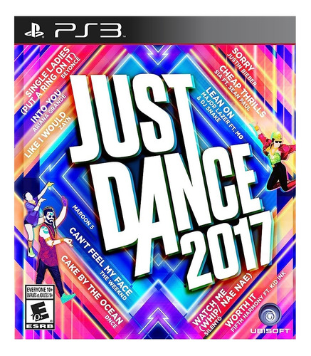 Jogo Midia Fisica Just Dance 2017 Ps3 Ubisoft