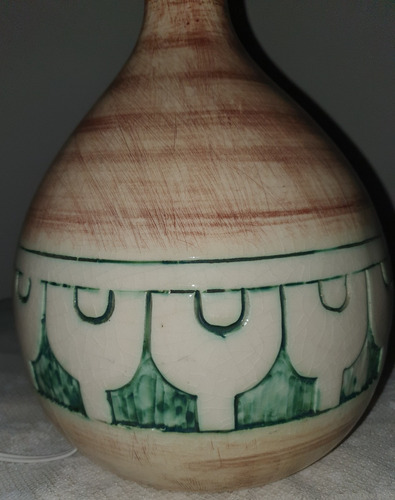 Base Para Abajur Em Porcelana (Usado)
