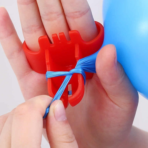 2 X Herramienta Para Hacer Nudos A Globos, Atador De Globos