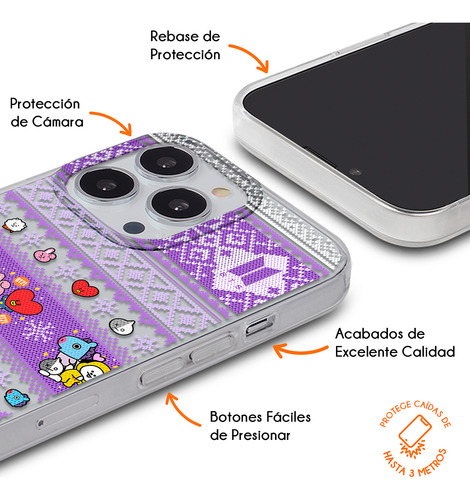 Funda Para Oppo Bts Bt21 Ugly Sweater Cooky Jeon Jung Case