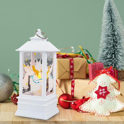Linterna Colgante Led De Decoración Navideña, Lámpara