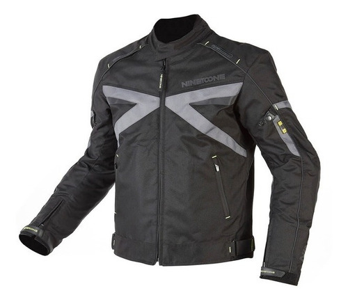 Campera Moto Protecciones Ninetoone Volt Abrigo Desmontable