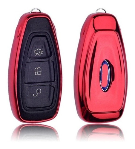 Funda Llave Smart Tpu Compatible Con La Marca Ford Fiesta