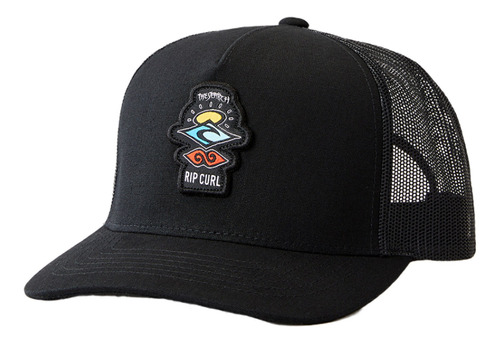 Gorro Cap Rip Curl Icons Eco Trucker - Negro - La Isla