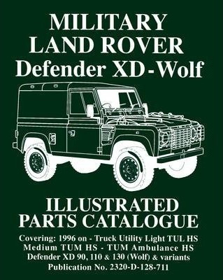 Military Land Rover Xd-wolf -  (paperback)