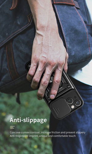 Funda De Cámara Deslizante Para Huawei Y8s, Soporte Deslizante, A Prueba De Golpes