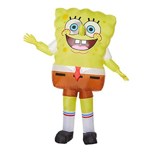 Disfraz Inflable De Bob Esponja Adultos, Licencia Ofici...