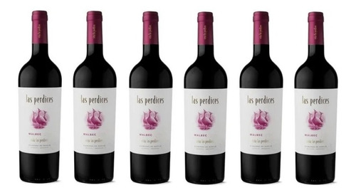 Vino Las Perdices Malbec Caja X 6 X 750ml. - Envíos