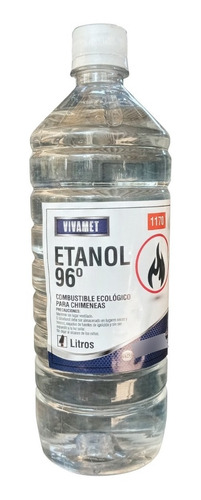 Etanol Para Chimeneas 96 ° Combustible Para Chimeneas.