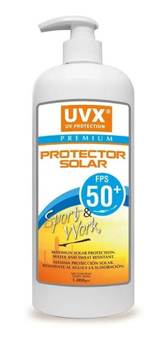 Crema Protecctor Solar Premium  1000 Grs. (1 Litro)