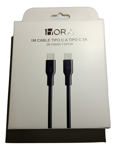 1 Metro Cable Tipo C A Tipo C 1hora Carga Y Datos 252 3a