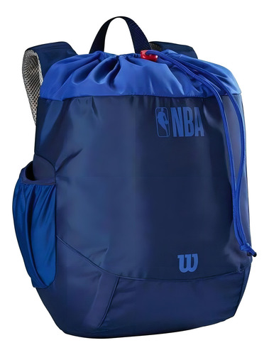 Mochila Wilson Nba Drv azul y roja