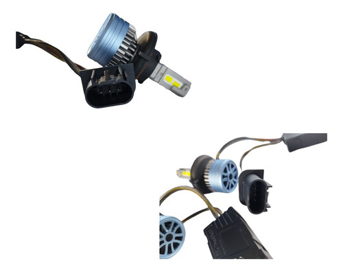 Bombillos Faros Luces Led Carro Geckos Vision H13 2 Caras