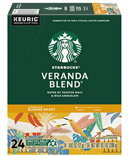 Veranda Blend Rubio, K-cup De Keurig Cerveceros, 24 Count.