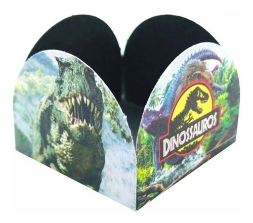 200 Forminhas Para Doces Finos Dinossauro Jurassic World