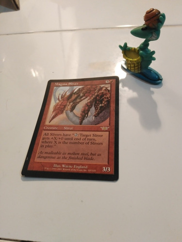 Tarjeta Magic Gathering Magma Sliver 