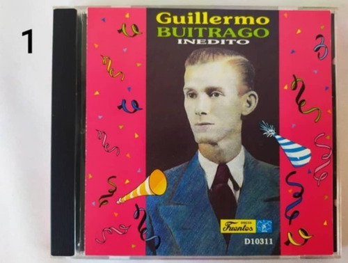 1 Cd Guillermo Buitrago Inédito Nuevo Importado