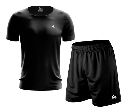 Imagen 1 de 3 de Conjunto Remera Y Short Deportivo Futbol Running Basquet