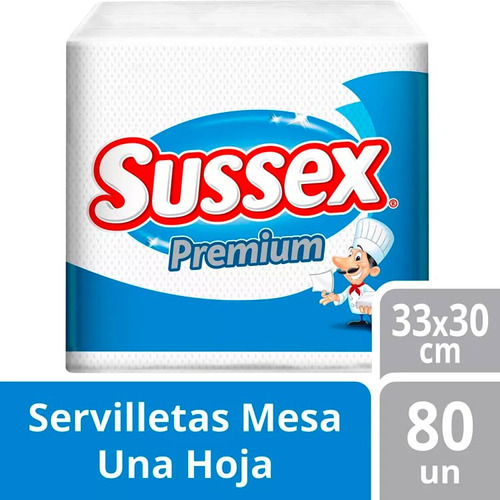 Pack X 24 Unid. Servilleta  Premium 80 Un Sussex Ser Pro