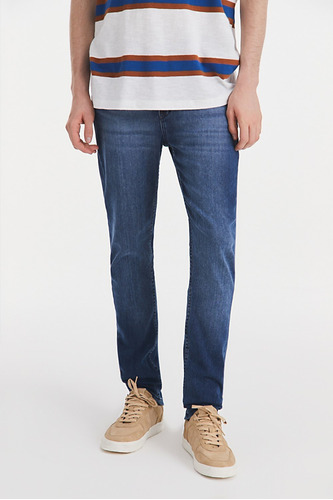 Jean Hombre Levi's Skinny Taper Pantalón Azul Oscuro