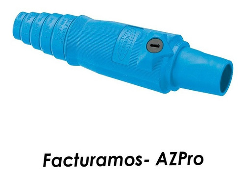 Conector Camlock Hembra Hubbell 250-572n Color Azul