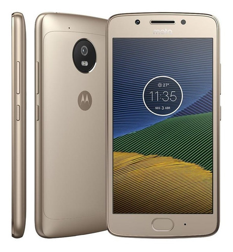 Motorola Moto G5 Ouro Usado Mt Bom C/ Nf