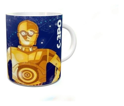 Taza Cerámica Star Wars R2-d2 Y C3po