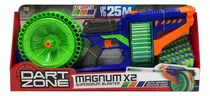Comprar Lanzador De Dardos Magnum Blaster Super Tambor -dart Zone
