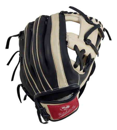 Guante De Béisbol Radach Pro Cuadro 11.5in Negro/bone