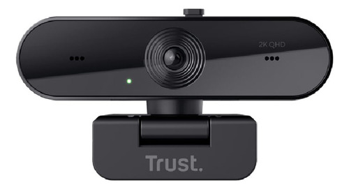 Camara Web Trust Taxon 2k Qhd Color Negro