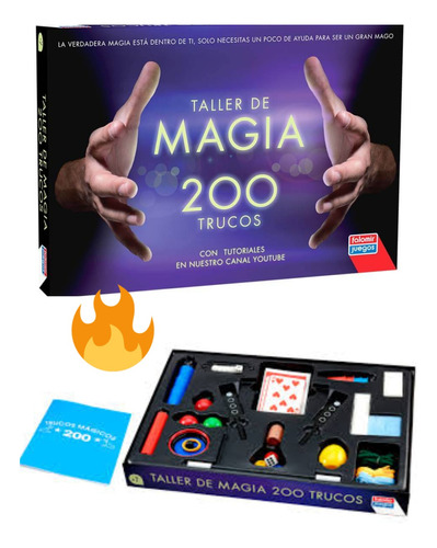 Juego De Magia 200 Trucos Juego De Mesa Original 1