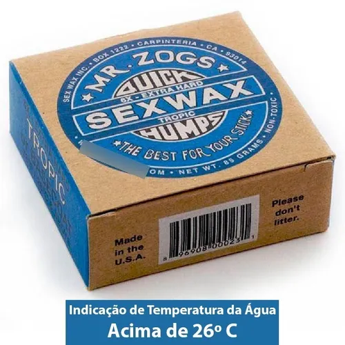 Parafina Sex Wax Mr. Zogs Quick Humps Tropical Ou Basecoat
