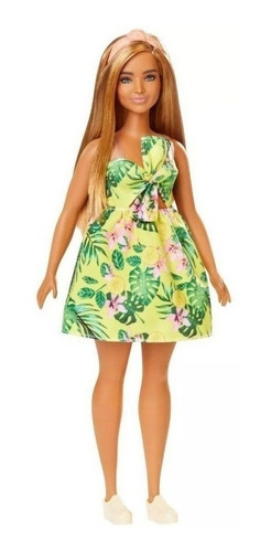Imagem 1 de 8 de Barbie Fashionistas 126 Corpo Plus Size Ms