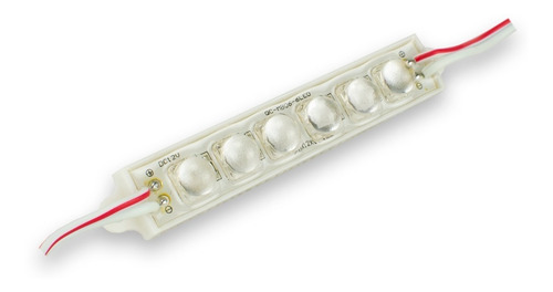 Imagen 2 de 8 de 20 Módulos De 6 Led Con Lupa Varios Colores