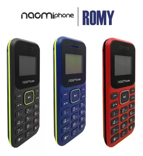 Celular Basico Economico Romy Rojo NomiPhone