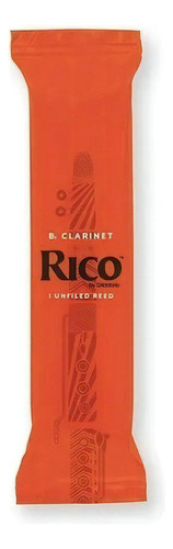 Palheta Rico Para Clarinete 2,5 Rca0125 - Unidade
