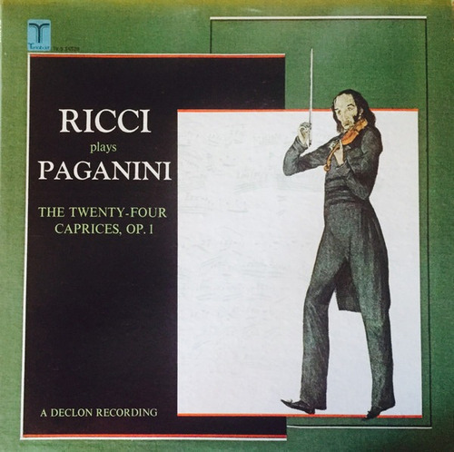 Ruggiero Ricci Plays Paganini | Caprices Op. 1