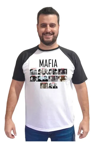 Camiseta Camisa Mafia Mafiosos Do Mundo Al Capone (2)