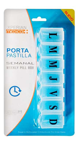 Pastillero Semanal Xperian Medical - Porta Pastillas