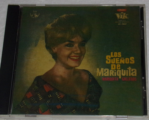 Mariquita Gallegos Los Sueños De Mari Cd Bajado De Lp Kktus (Usado)