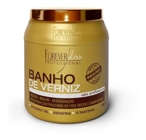 Forever Liss Banho De Verniz 1kg +  Frete Grátis 