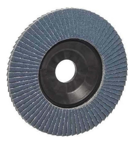 Disco Flap Klingspor Smt 325 Extra 115x22,23 Convexo Grão 80 Cor Azul-zircônia