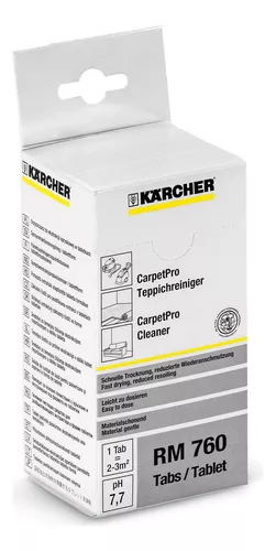 LIMPIADOR PARA ALFOMBRAS LIQUIDO DETERGENTE KARCHER RM 519 (COMPATIBLE CON  SERIE SE 4002)