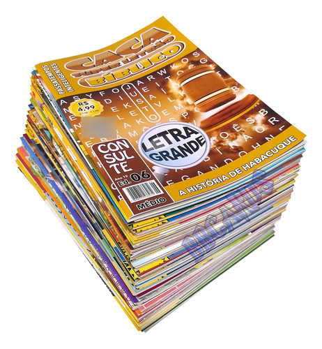 Caça Palavra Bíblico, De Equipe Editorial. Passatempos Bíblicos, Acompanha 300 Volumes Diferentes. Editorial Castelo, Capa Mole, Edição 1 Em Português, 2024