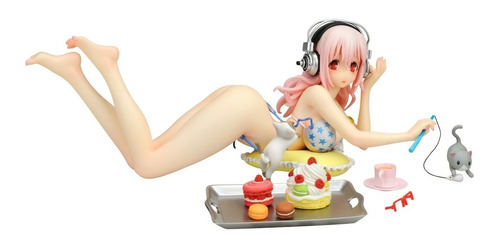 Figura - Super Sonico Sweets And Bikini - Arcadia Sexy Nueva