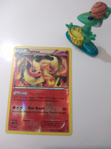 Tarjeta Pokemon Tcg Flareon 13/98 Reverse Holo