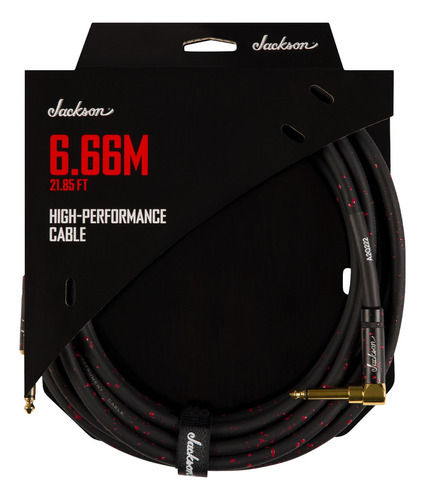 Cable Jackson Para Guitarra O Bajo High Performance 6.66 M